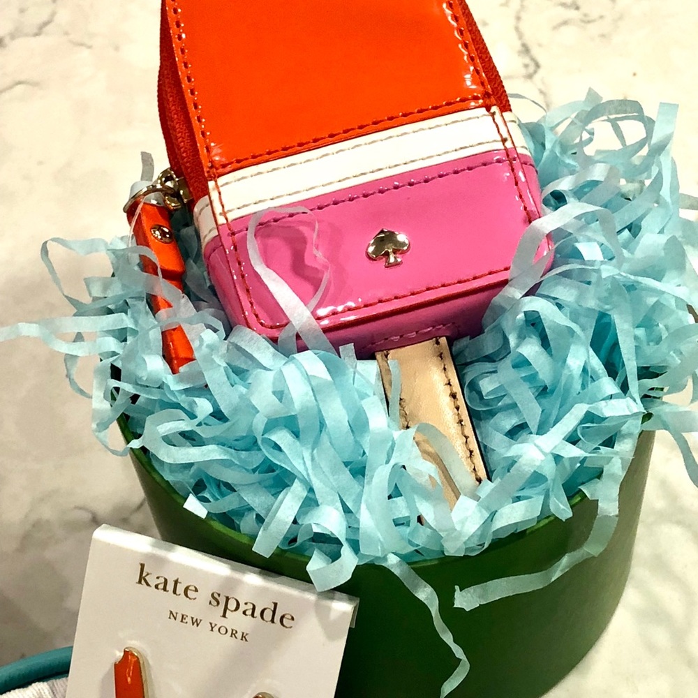 Kate Spade Flavor Month Coin Purse & Earrings - Picture 5 of 8